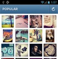 Android版「Instagram」（人気の写真一覧）