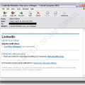 図2：「LinkedIn」から送信されたように装ったメール