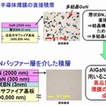 層状BN上への高品質GaN薄膜の積層（技術のポイント）