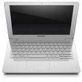 「IdeaPad S206」パールホワイト