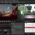 付属ソフトでパソコンに撮影映像と速度・位置情報・方位などを表示するイメージ