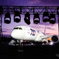 2011年9月、米エバレット工場でボーイングからANAへ、787初号機引き渡しの式典。