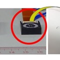 厚さ5mmの超小型手のひら静脈認証センサー光学系（試作品）
