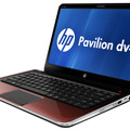 「HP Pavilion dv4-5011TX パフォーマンス・オフィスモデル」（カーマインレッド）