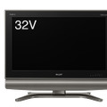 32型フルHD液晶テレビの「LC-32GS10」（アンダースピーカータイプ）