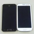 「GALAXY SII WiMAX」との比較