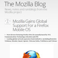 Mozillaの公式ブログ