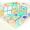 想像する家 imagination house ワークショップ