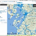 Yahoo！ロコ 地図「道路通行確認マップ」九州地方