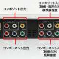 背面のインターフェース