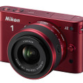 「Nikon 1 J2 標準ズームレンズキット」レッド