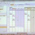 「Microsoft GroupBoard Workspace 2007」のデモ画面（スケジュール）