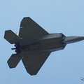 横田基地では3回目の展示となる『F-22ラプター』戦闘機