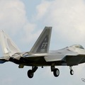 横田基地では3回目の展示となる『F-22ラプター』戦闘機
