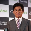 三浦知良選手。シェイプビートコア5000発表会