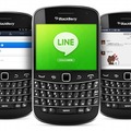 BlackBerry版LINEの画面