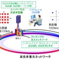 フレキシブル光ノード技術を用いた光ネットワーク 