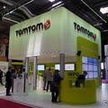 3号館部品ブースの一角に構えたTomTom