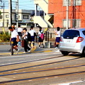 奥田中学校前電停