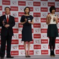 ドコモ2012冬モデル発表会。NTTドコモの加藤社長は発表会初出演（10月11日）