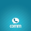 「comm」起動画面