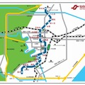 仙台市地下鉄 南北線路線図