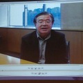 ビデオメッセージを寄せた、慶應義塾大学環境情報学部の村井 純教授