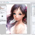 イラスト制作ソフト「CLIP STUDIO PAINT PRO」の画面イメージ