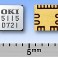 　沖電気工業（OKI）は、10Gbps光通信用EMLドライバICとして、世界一の低消費電力0.45W（振幅2.3Vpp）を実現し世界最小クラスの小型パッケージに搭載した新商品「KGL5115KD」を開発、3月22日よりサンプル出荷を開始した。