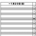 予想R4（女子）～1月20日