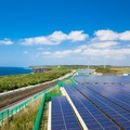 宮古島：沖縄電力メガソーラー実験施設