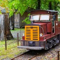 高知馬路村：実際に走っていた森林鉄道野村式