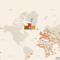 「Santa Tracker」の画面（その3）