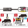 ゲームをパソコン画面に表示・録画するまでの流れ