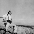 ロバート・キャパ《共和国軍兵士、コルドバ戦線》1936年9月初旬ゼラチン・シルバー・プリント、横浜美術館蔵、© ICP／Magnum Photos