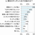 現在のキッチンにおける悩みは？