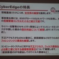 「CyberEdge」の特徴。全世界での補償を実現した