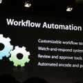 ワークフロー自動化機能：カスタマイズ可能なワークフローのテンプレートが用意されており、これを利用すればプロジェクト管理が容易になる