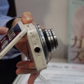 【CP+ 2013】キヤノン、ユニークなコンパクトデザイン「PowerShot N」を出展