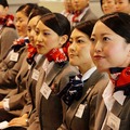 JALが就航する国内38空港から総勢48名が参加。前日の予選で選抜された11名が本選に。