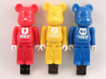 クマ型フィギュア「BE＠RBRICK」がUSBメモリになった！　バーテックスリンク、メディコム・トイとのコラボ製品 画像