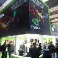 NVIDIAブース外観