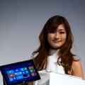 日本マイクロソフトが開催した、新型タブレット「Surface RT 」発表会