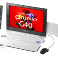 　東芝は9日、ノートPC「Qosmio」の夏モデルとして「Qosmio G40」シリーズと「Qosmio F40」シリーズを発表した。発売はともに5月下旬。