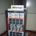 デモンストレーションに使用された「iStorage D8」