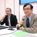 （左）増田弘道さん、（右）氷川竜介さん