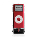 TUNEWEAR Stereo Sound Recorder for iPod nano（iPod nanoとの接続例）