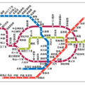 都営地下鉄・路線図