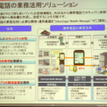 携帯電話の業務活用ソリューション