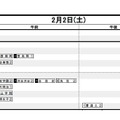 女子（2月2日）